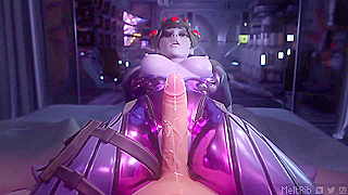 Widowmaker Takes Control in Wild Ride Leading to Mind-Blowing Orgasm