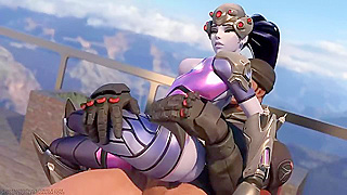 D.Va Widowmakers Forbidden Lust Ignites in Merciless Overwatch Encounter