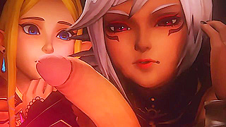 Links Burning Desire Ignites Forbidden Lust Between Rival Elven Queens