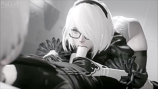 2B Unleashed in Hot SFM Hentai Adventure – Sensual Android Pleasure