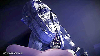 Jurassic Blowjob Thrills: Raptors Wild POV Seduction Ride