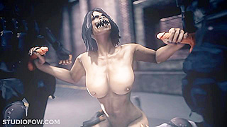 Mileena Dominates with Fiery Strips Teasing Touches – Lets Play Erotic Edition
