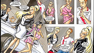 Blonde Futanari Goddesses Ignite Hot Shemale Adventures in Steamy Comic Art