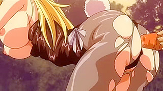 Curvy Sensei Ravaged by Double Dick Action in Hot School Fantasy