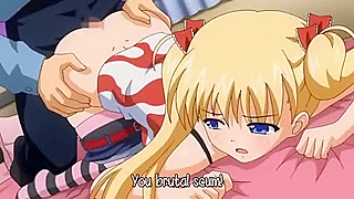 Blonde Teen Pleasured by Demonic StepDads Massive Shaft – Raw Anal Encounter
