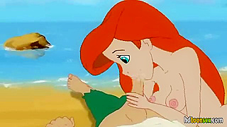 Ariels Wild Threesome Fantasy Unfolds With Her Bestie in Cartoon Heat