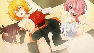 Teen Heroes Unleash Forbidden Desires After Monster Battle in HxEros Heat