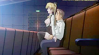 Teen Seduces Hot Bodyguard During Late-Night Cinema Rendezvous