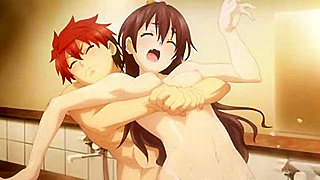 Hero Rescues Shy Teen in Steaming Shower – Hot X-Rated Encounter Ensues