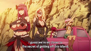 Two Lesbian Goddesses Clash with Curves in Steamy Hentai Showdown