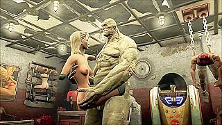 Ogre Zombie Commands Pleasure-Pain in Dark Fallout Desire Chain