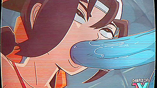 Eri-chans Hot Shower Workout Turns into a Busty Blowjob Fantasy