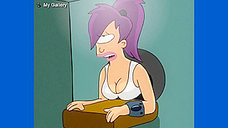 Leela Surrenders to Frys Fiery Embrace in Mind-Bending Sci-Fi Moment