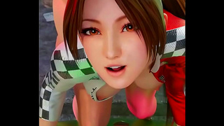Mai Shiranui Takes Wild Ride in Sizzling Racing Fantasy Hentai Adventure