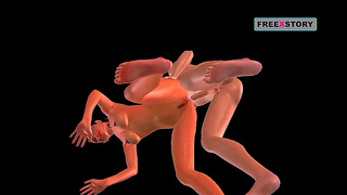 Indian Babe Rides Japanese Guy Then Teases With Oral in Steamy 3D Hentai