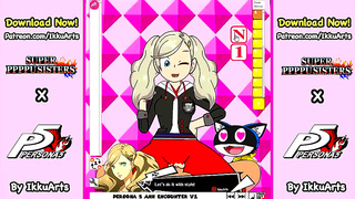 Ann Seduces Danger with Fiery Passion in Sensual Persona 5 Encounter