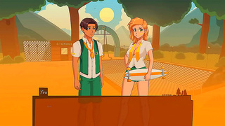 Lifeguard Tempts Camp Sweetheart in Steamy Forest Tryst – Wild 3D Hentai Action