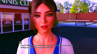 Jill the Sexy Tennis Star Fuels Fiery 3D Hentai Encounter