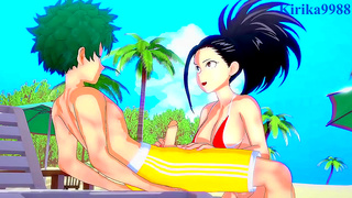 Momo Ignites Forbidden Desire With Kyouka During Hot MHA Moment