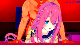 Nadesico Aoi Seduce Older Man in Hot Milf Hentai Cream Pie Action