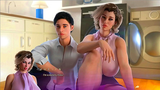 Stunning 3D Anime Goddess Seduces Hero in Steamy Visual Novel Fantasy