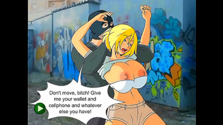 Supergirl Commands Her Demon Mate in Fiery Hentai Roleplay Tryst