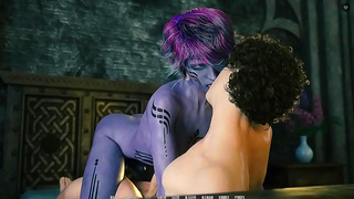Teen Beauty Engulfs Hard cock in Steamy Blowjob Fantasy Gone Wild