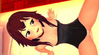 Megumins Hot Infirmary Moment After Accidental Towel Drop – Konosuba Hentai