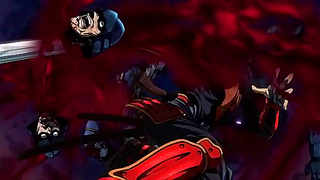 Alucard Dominates His Target in Hot Hellsing Showdown – Seductive Power Play