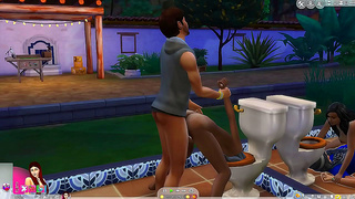 Step-Grannys Forbidden Pleasure in The Sims 4 Magical Adventure