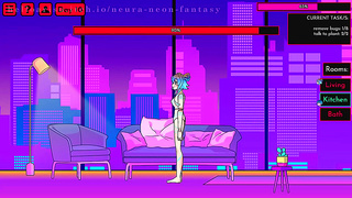 Cute Anime Girls Dive into Neon-Lit Seduction and Forbidden Desires