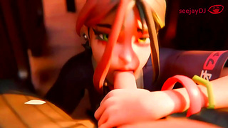 Helsie Craves Thick Dick in Steamy 3D Hentai Adventure