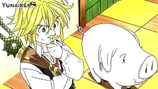 Meliodas Hot Lesson Ignites Forbidden Desire in School Romance Fantasy
