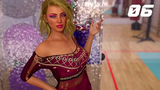 Blonde Beauty Leads Heroes Astray with Sensual Charms in Wild Animation