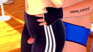 Gwen Ditches Workouts for Hot Lesbian Encounters Climactic Pleasure