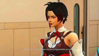 RWBY Characters Indulge in Steamy Simlish Pleasure Amidst Glowing Dust Fantasies