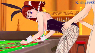 Diane Elizabeths Wild Liaison with a Sensual Lioness in 3D Hentai Adventure