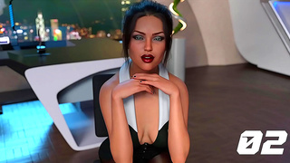 Curvy Brunette Takes Control Explodes with Creamy Load in Club Stall
