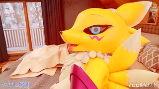 Busty Futanari Tempts Him in Steaming VR Fantasy Adventure