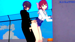Suzu Ninomiya Tempts Takeshis Thick Rod in Adorable 3D Bedroom Encounter