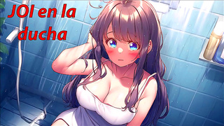 Sensual Spanish JOI Shower Fantasy – Naughty Cleansing Tempting Voice Play