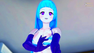 Meme-chans Tempting Desires Unfold in Steamy Animated Encounter