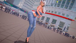 Willow Seduces JIJCJI with a Hypnotic Dance in Sultry RWBY Encounter