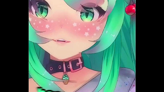 Busty Mintzey Moon Teases with Seductive Feet Alluring Anime Charm