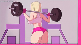 Curvy DBZ StepMom Teases With Hot 3D Bedroom Fantasy