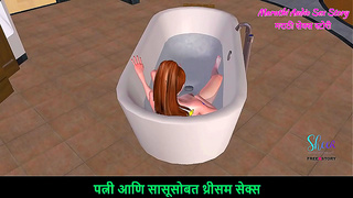 Young Beauty Indulges in Sensual Bathtime Fantasy – Hot Solo Escape