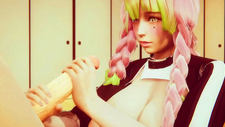 Mitsuris Steaming Solo Fantasies Come Alive in Vibrant 3D Hentai Delight