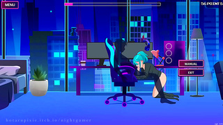 Cute Gamer Girlfriend Teases You into Hot Virtual Romance Adventure