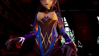 Mona Dominates with Fiery Ride on Massive Cock in Steamy Hentai VR Thrill