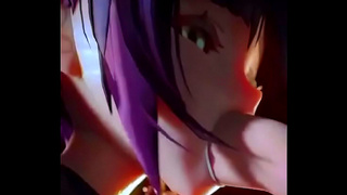 Genshin Goddess Rides Wildly in Hot Hentai Encounter